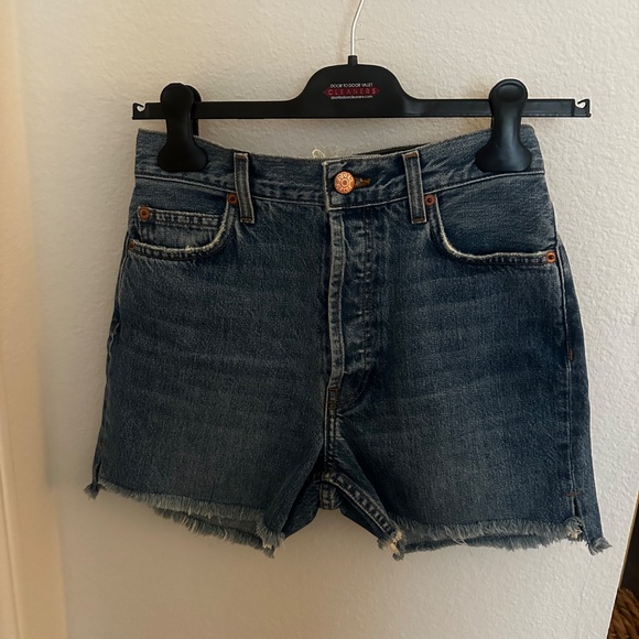 Doen Enid Denim Shorts Cadiz Wash NWT - Picture 1 of 5